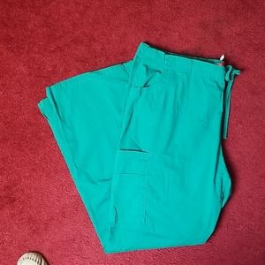 Green scrub bottoms